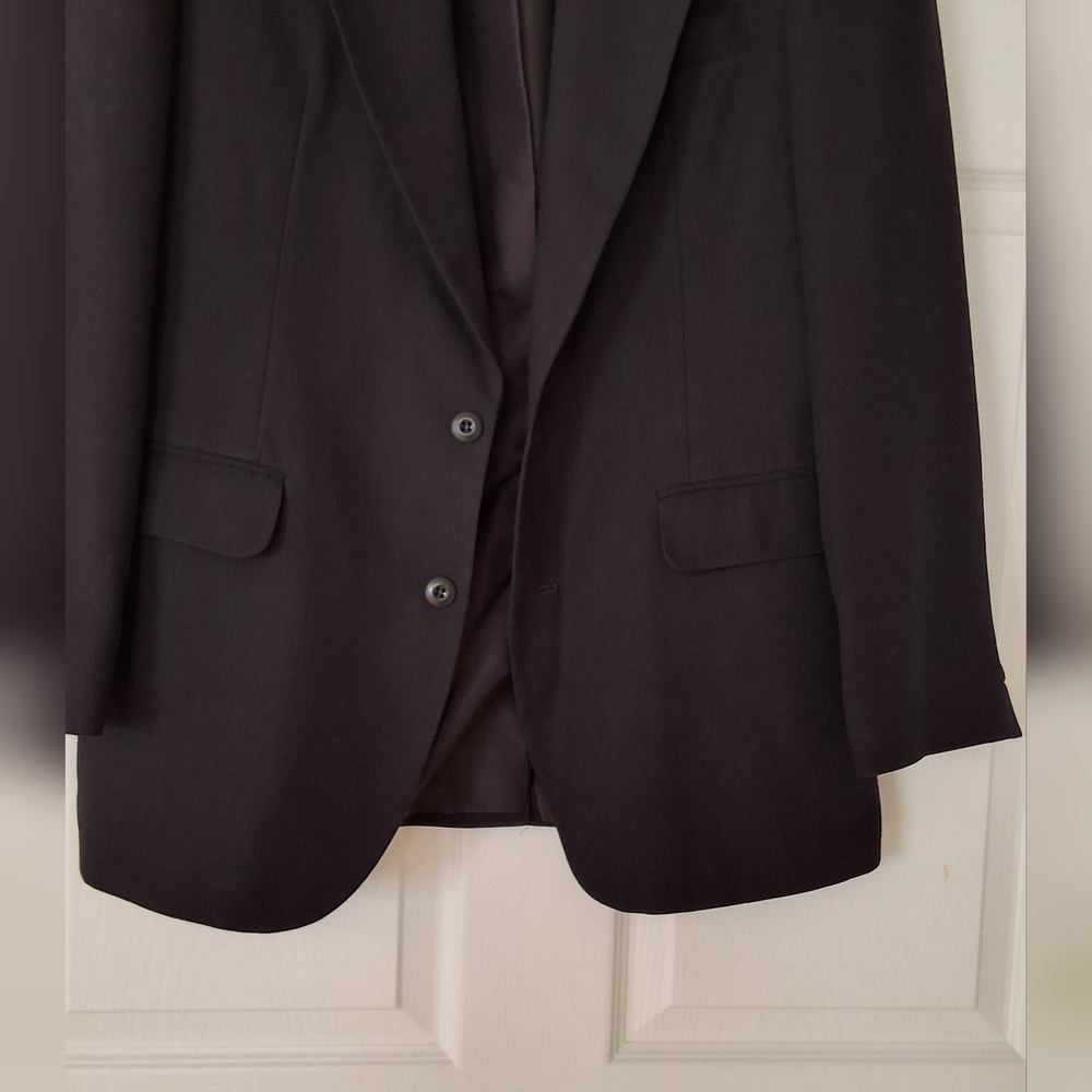 Haggar Clothing, 38R, Men's Black Blazer - Picture 7 of 7